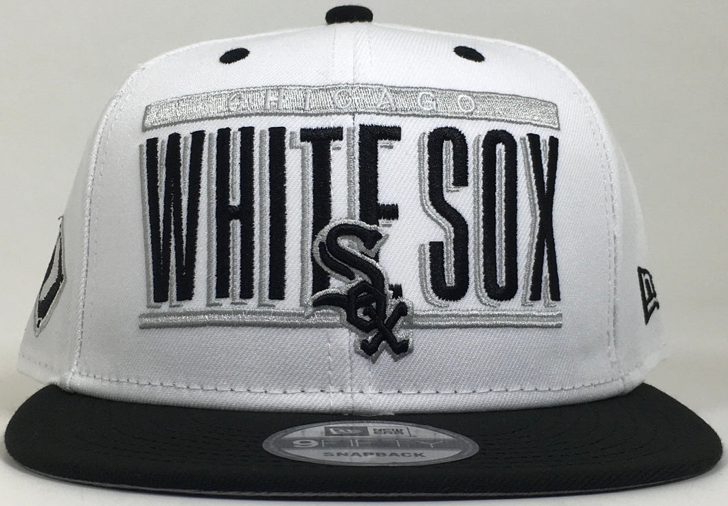 Chicago White Sox New Era 9FIFTY Adjustable Black/White Snap Back Brand New !!!