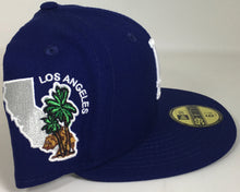 Load image into Gallery viewer, Los Angeles Dodgers New Era Fitted Los Angeles Palm Tree Side Patch New !!!