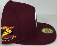 Load image into Gallery viewer, El Chapo Guzman La Chapiza Burgundy Snap Back Adjustable Brand New Ships Now !!!