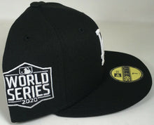 Load image into Gallery viewer, Los Angeles Dodgers World Series 2020 Black/White New Era 59FIFTY Fitted New !!!