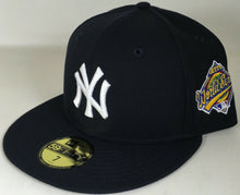 Load image into Gallery viewer, New York Yankees 59FIFTY Navy Blue 1996 World Series New Exclusive Ships Now !!!