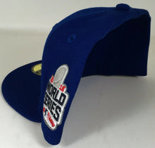 Load image into Gallery viewer, Chicago Cubs 59FIFTY New Era Fitted World Series 2016 Patch Blue/Red Brand New !