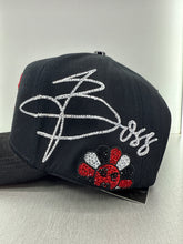 Load image into Gallery viewer, Red B bigg boss SnapBack hat
