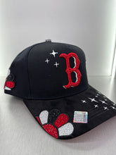 Load image into Gallery viewer, Red B bigg boss SnapBack hat

