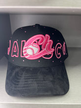 Load image into Gallery viewer, Rodrigo hat Charros Black pink SnapBack
