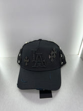 Load image into Gallery viewer, LA black SnapBack
