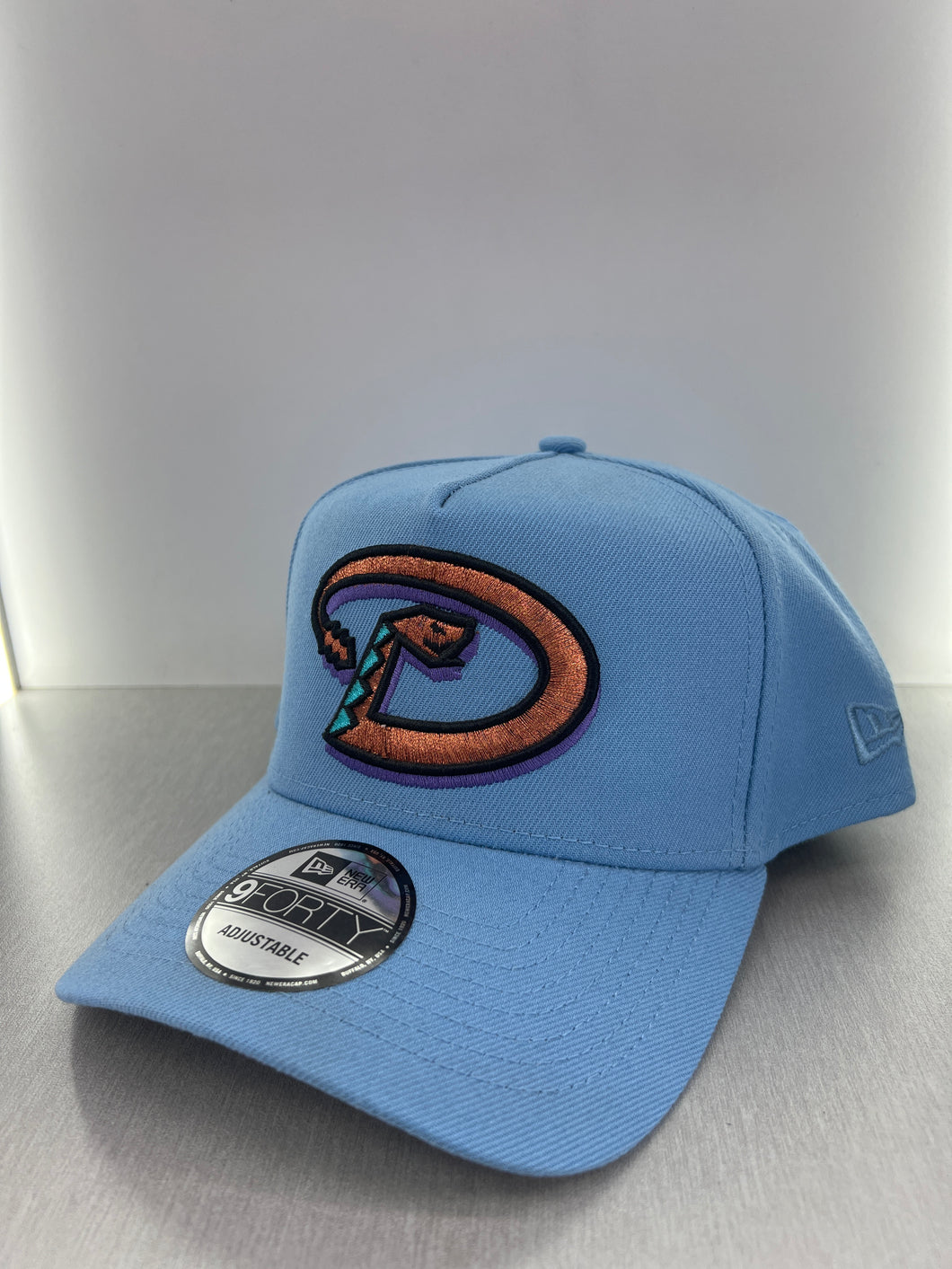 Dimondbacks Arizona baby blue snapback