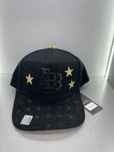 Load image into Gallery viewer, Bigg boss B Logo black gold snapback
