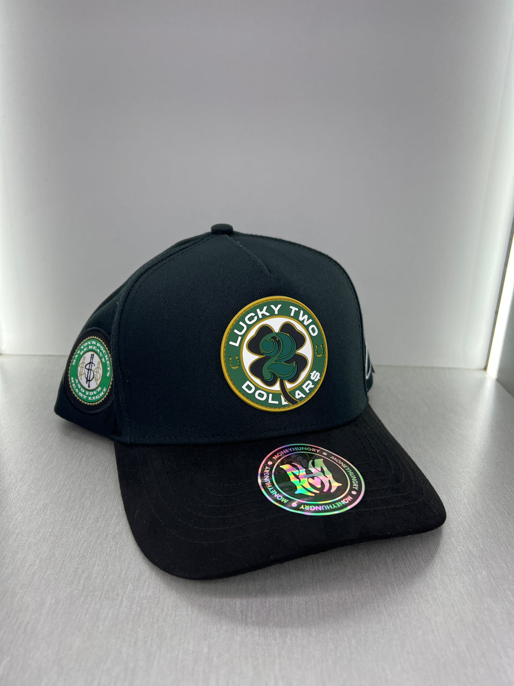 Lucky 🍀 two Dollars 💵 money hungry brand snapback hat 🧢