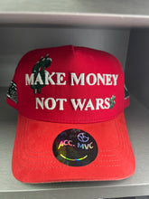 Load image into Gallery viewer, Make Money Not Wars SnapBack hat

