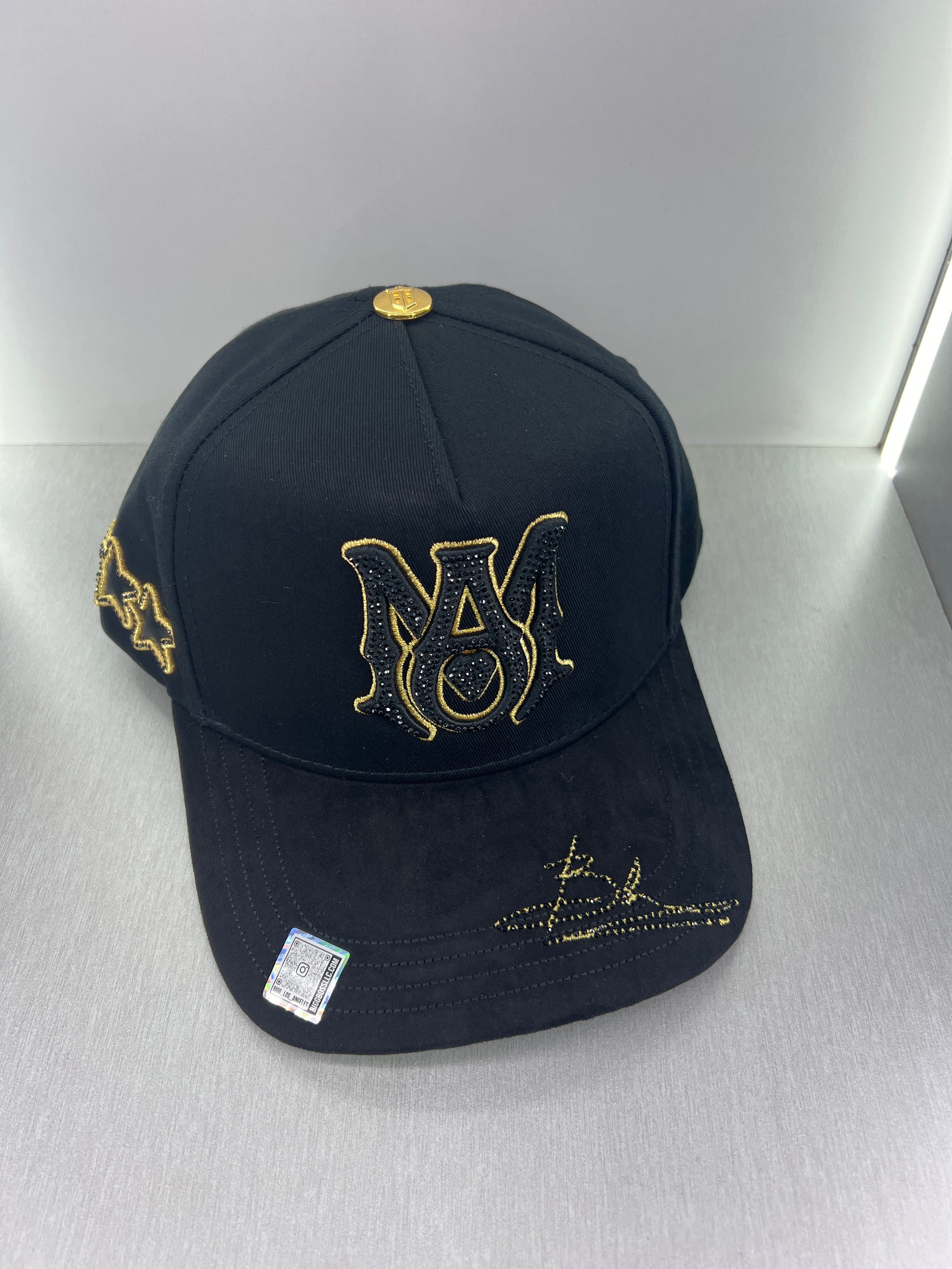 Bigg Boss Amiri black gold SnapBack – Chapo_Hats