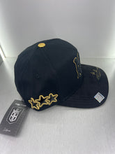 Load image into Gallery viewer, Bigg Boss Amiri black gold SnapBack

