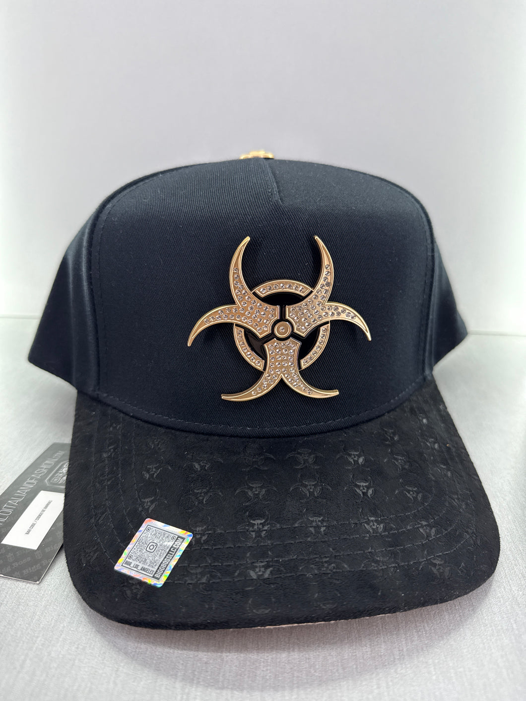 Black and gold big boss SnapBack hat 🧢