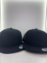 Load image into Gallery viewer, Yupoong Black blank trucker hats 2 for 25$
