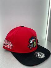 Load image into Gallery viewer, You are your only limit red black snapback hat
