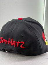 Load image into Gallery viewer, JM HATZ red and yellow Simpsons Los Angeles SnapBack hat 🧢
