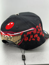 Load image into Gallery viewer, Black red capfans boot SnapBack hat  🧢
