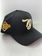 Load image into Gallery viewer, NY JM HATZ  red , black, and yellow SnapBack hat
