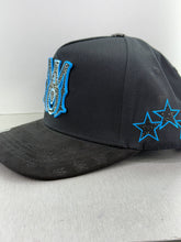 Load image into Gallery viewer, Blue amiri bigg boss SnapBack hat
