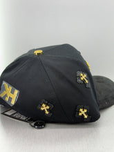 Load image into Gallery viewer, Black and yellow LA with crosses SnapBack bigg boss hat 🧢
