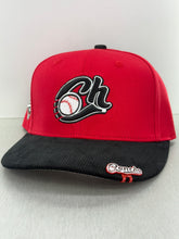 Load image into Gallery viewer, Charros de Jalisco black and red Rancho SnapBack hat 🧢
