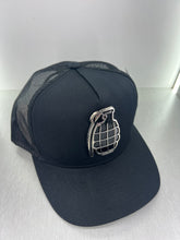 Load image into Gallery viewer, Granada SnapBack hat all black
