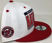 Load image into Gallery viewer, Washington Nationals New Era 9FIFTY Adjustable Red/White Snap Back Brand New !!!
