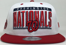 Load image into Gallery viewer, Washington Nationals New Era 9FIFTY Adjustable Red/White Snap Back Brand New !!!
