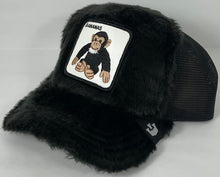Load image into Gallery viewer, Goring Bros Bananas Monkey Black Fur Brand New Adjustable Snap Back !!!

