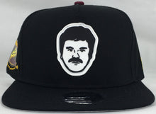 Load image into Gallery viewer, El Chapo Guzman La Chapiza Black Edition Snap Back Adjustable Brand New!!!
