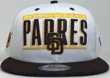 Load image into Gallery viewer, San Diego Padres New Era 9FIFTY Adjustable Brown/Yellow Snap Back Brand New !!!

