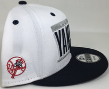 Load image into Gallery viewer, New York Yankees New Era 9FIFTY Adjustable Navy Blue/Silver Snap Back Brand New !!!

