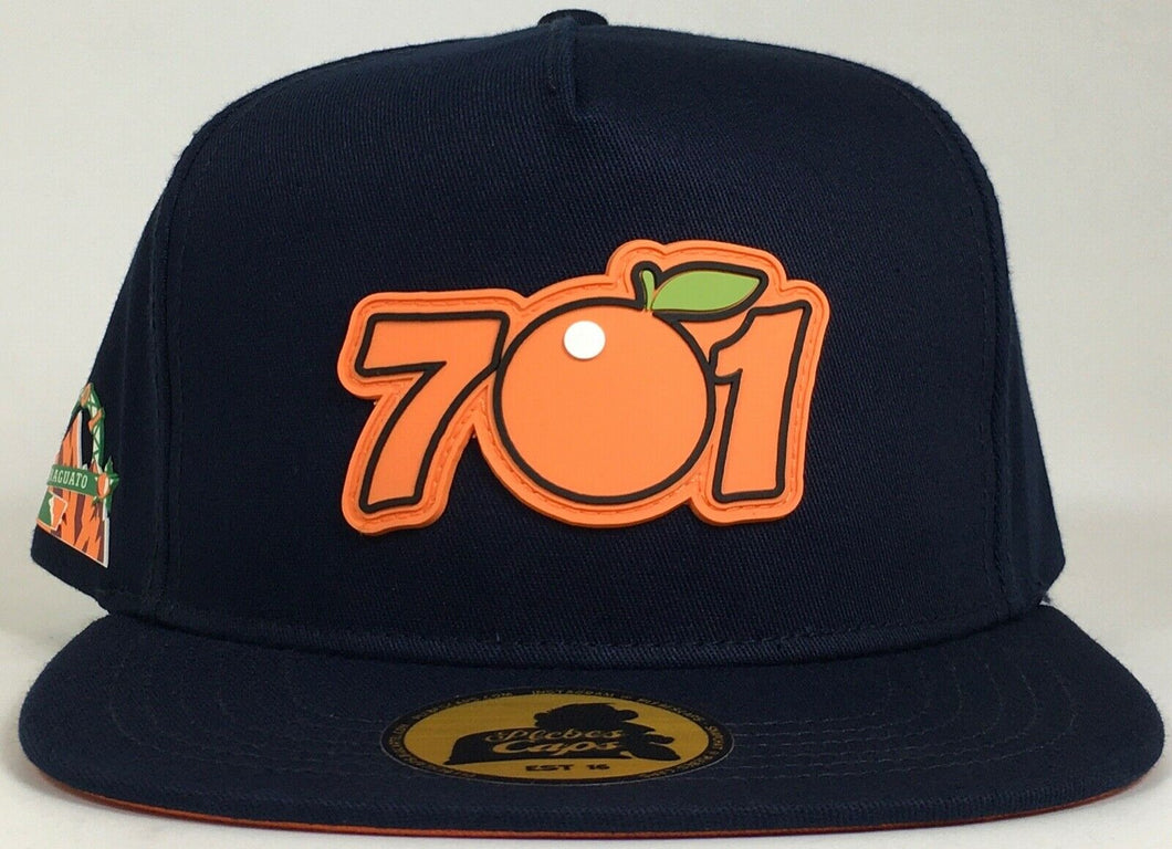 El Chapo Guzman 701 Naranja Navy Snap Back Adjustable Brand New Ships Now !!!