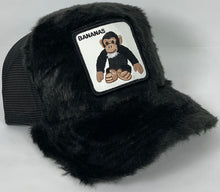 Load image into Gallery viewer, Goring Bros Bananas Monkey Black Fur Brand New Adjustable Snap Back !!!
