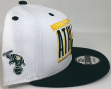 Load image into Gallery viewer, Oakland Athletics New Era 9FIFTY Adjustable Green/Yellow Snap Back Brand New !!!
