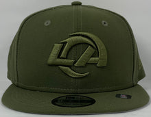 Load image into Gallery viewer, Los Angeles Rams Green 9FIFTY Adjustable Snap Back Brand New !!!
