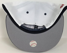 Load image into Gallery viewer, Cleveland New Era 9FIFTY Adjustable Navy Blue/Red Snap Back Brand New !!!
