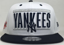 Load image into Gallery viewer, New York Yankees New Era 9FIFTY Adjustable Navy Blue/Silver Snap Back Brand New !!!
