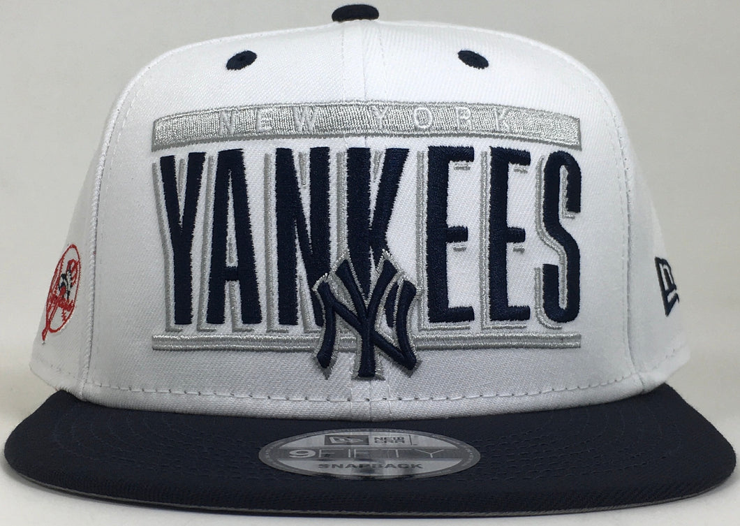 New York Yankees New Era 9FIFTY Adjustable Navy Blue/Silver Snap Back Brand New !!!