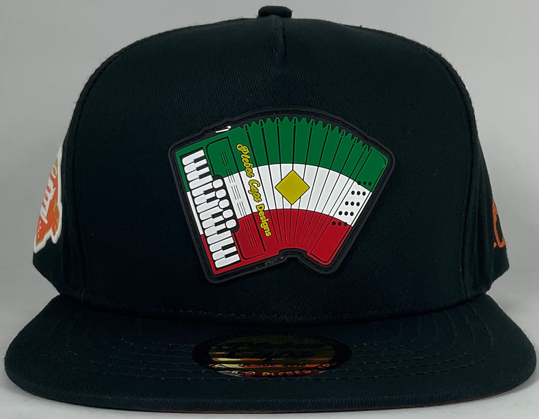 Sentado En Una Hielera Black Snap Back Brand New !!!