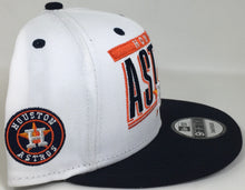 Load image into Gallery viewer, Houston Astros New Era 9FIFTY Adjustable Navy Blue/Orange Snap Back Brand New !!!
