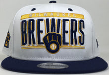 Load image into Gallery viewer, Milwaukee Brewers New Era 9FIFTY Adjustable Blue/Yellow Snap Back Brand New !!!
