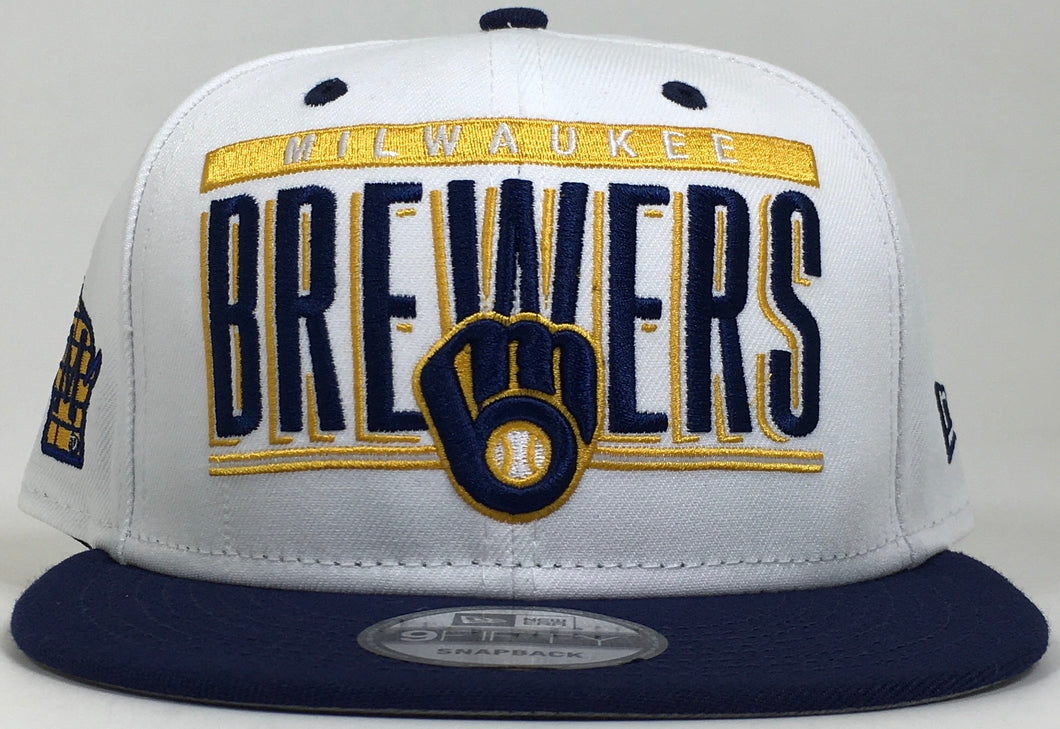 Milwaukee Brewers New Era 9FIFTY Adjustable Blue/Yellow Snap Back Brand New !!!