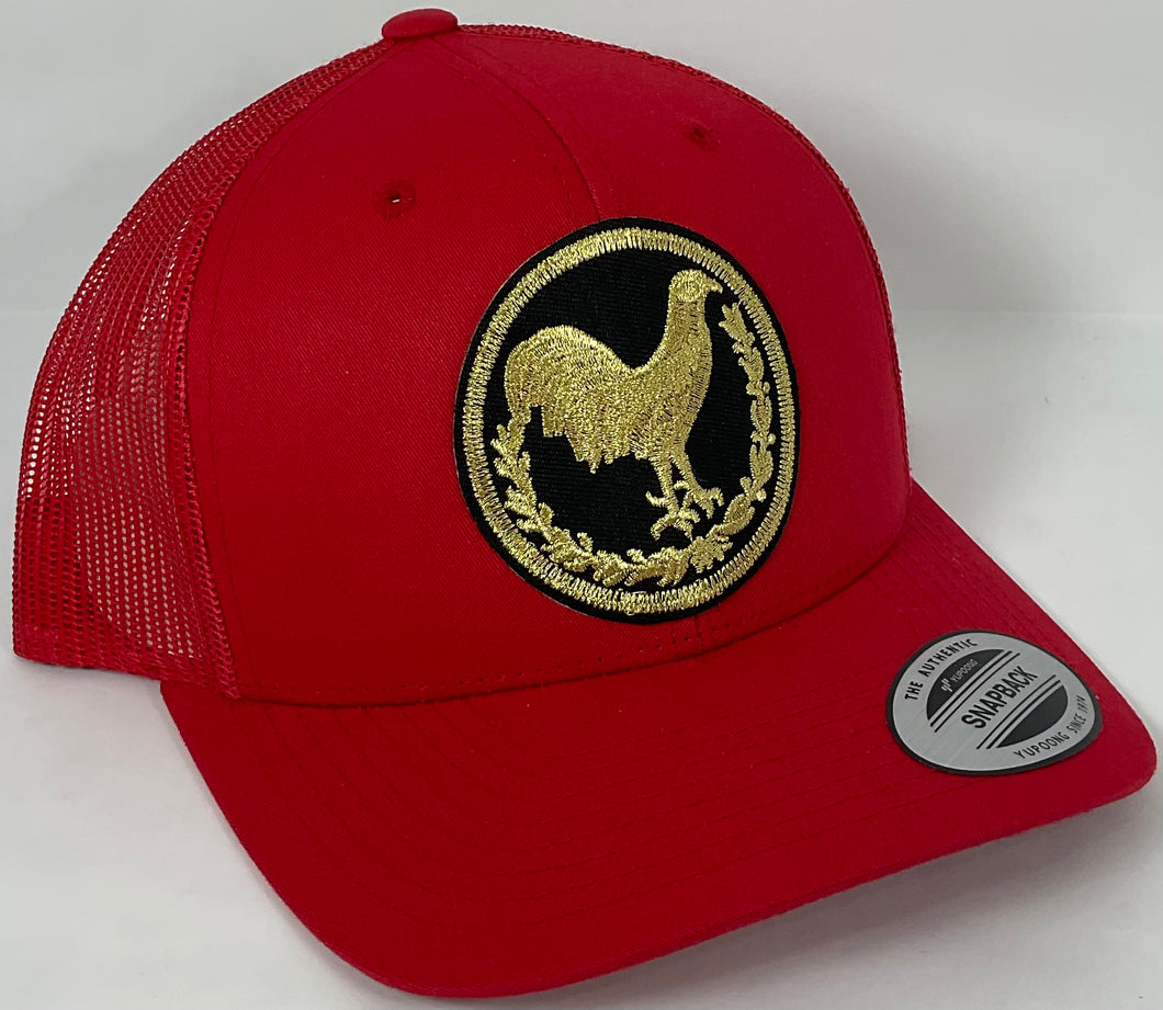Gallo Dorado Red/Gold YUPOONG Snap Back Adjustable Brand New !!!