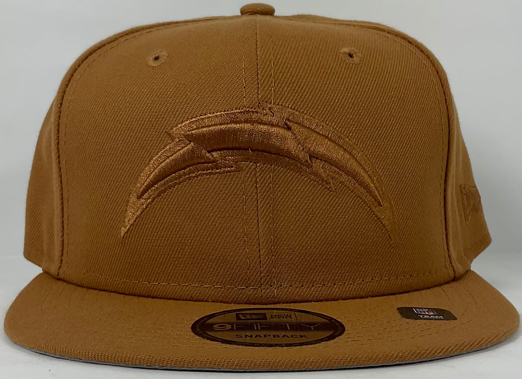 Los Angeles Chargers BrownGray UV 9FIFTY New Era Snap Back Brand New !!!
