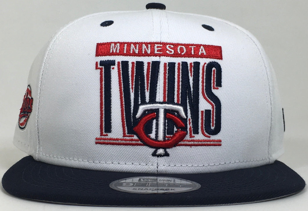 Minnesota Twins New Era 9FIFTY Adjustable Navy Blue/Red Snap Back Brand New !!!