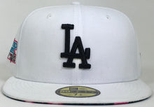 Load image into Gallery viewer, Los Angeles Dodgers World Series 1981 White/Black Floral New Era 59FIFTY Fitted Brand New !!!
