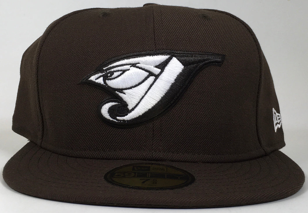 Toronto Blue Jays New Era 59FIFTY Fitted Brown/White Brand New !!!