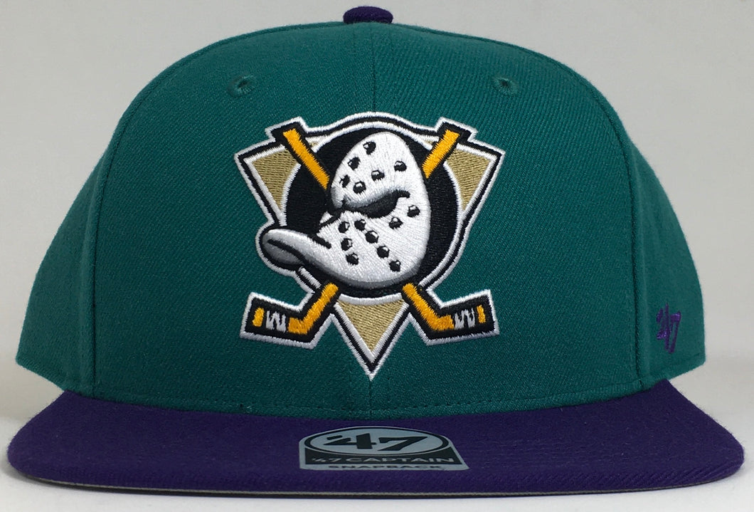 Anaheim Ducks 47 Captain Snap Back Adjustable Brand New Ships Now !!!