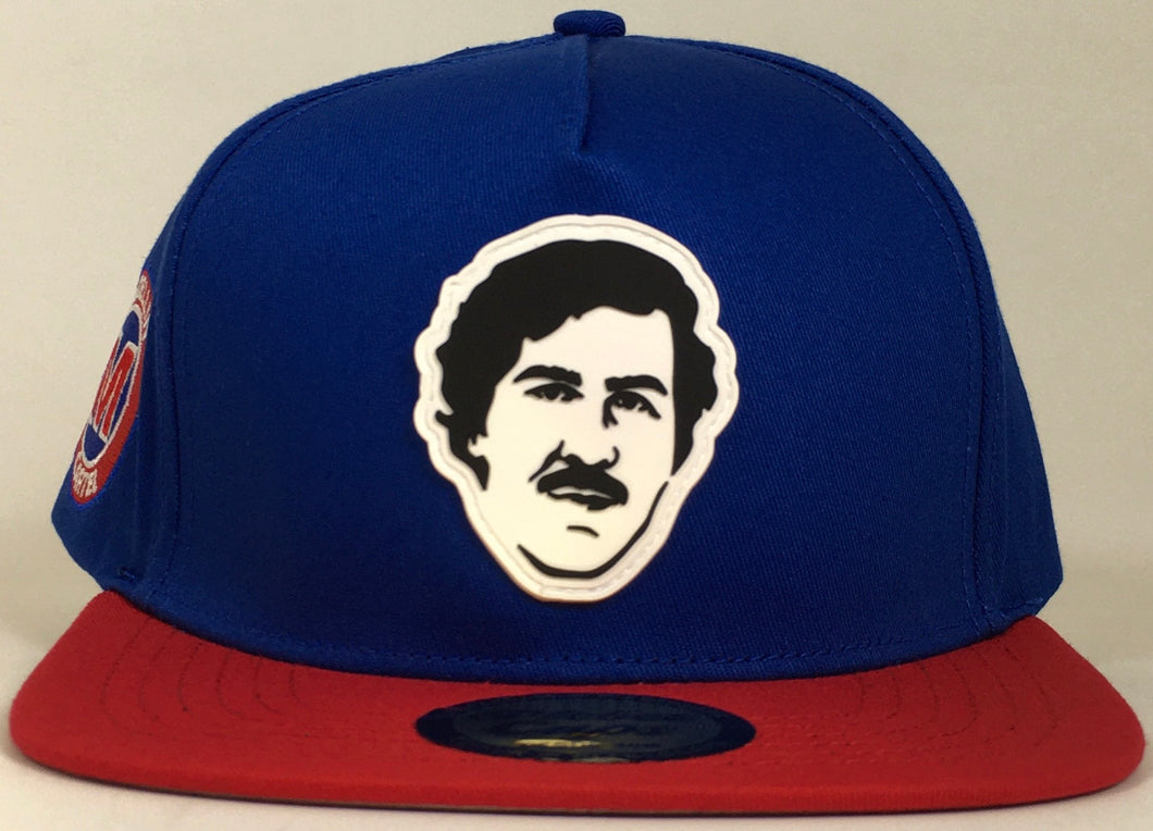 Pablo Escobar Cartel De Medellin Red/Blue Snap Back Adjustable Brand New !!!